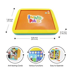 BEST LEARNING INNO PAD Smart Fun Lessons - Educational Tablet Toy to Learn Alphabet, Numbers, Colors, Shapes, Animals, Transportation, Time for Toddlers Ages 2 to 5 Years Old