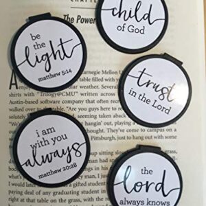 Inspirational Bookmarks (Set of 30) Assortment Christian Bookmarks. Ideal for Bible School Gifts, Christian Promotions, Vacation Bible School Rewards and Birthday Favors!