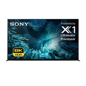sony z8h 75 inch tv: 8k ultra hd smart led tv with hdr and alexa compatibility – 2020 model