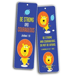 Bookmarks for Kids Children (60 Pack)- Animal Religious NIV Bible Cards - Lion Bee Frog Owl Sheep - John 3:16 Christian Gifts Wall Room Decor Homeschooling Scrapbooking Journal Art Craft