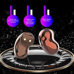 Earphones Bluetooth Wireless, Wireless Headphones Bluetooth 5.1 Headphones with Microphone Bluetooth Earphone Stereo Headset for Mobile Phone