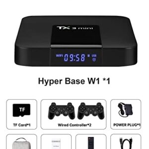 Retro Game Console with Built in 49,159 Classic Games, Emulator Console Plug and Play Video Games for TV, 110000+ Free Game Resources, Video Game Console Compatible with MAME/Atari/PSP etc, 4K HD