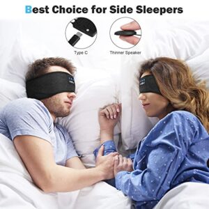 MUSICOZY Sleep Headphones, Bluetooth Headband Unique Gifts for Men Women, Ultra Soft Sleeping Headphones Wireless Music Headband Headphones for Yoga Sports Side Sleep Cool Tech Gadgets Gifts, 2 Packs