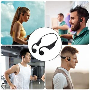 Wallfire Bone Conduction Headphone Wireless Bluetooth Open- Ear Sport Headphones for Workouts and Running Built- in Mic for Hands- Free Calls