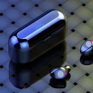 OwensAssetFund Gifts F9 TWS Bluetooth 5.1 Sport Wireless Earbuds with Battery Charging Case