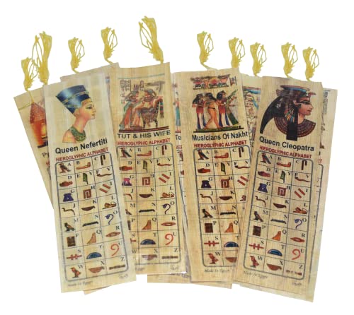 100 Large Papyrus Egyptian BOOK MARKS Original Mark LOT Wholesale
