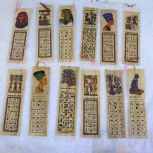 100 Large Papyrus Egyptian BOOK MARKS Original Mark LOT Wholesale