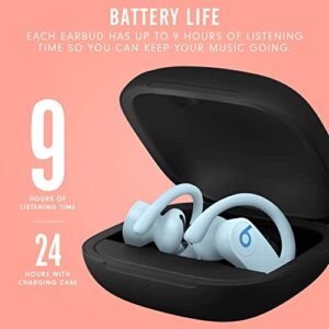 Beats_by_dre Beats Powerbeats Pro Wireless Earbuds - Class 1 in-Ear Bluetooth Headphones with Bonus Cleaning Cloth - Glacier Blue