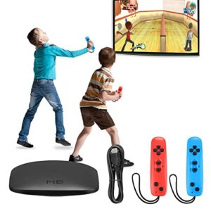 video game console – vaomon tv game console, built in 883+ plug and play video games for tv, hdmi output retro video games for kids & adults, dual 2.4g wireless handheld somatosensory controllers