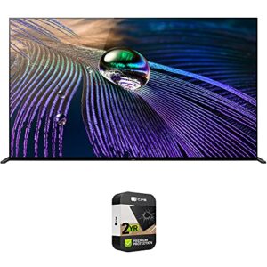 sony xr83a90j 83-inch oled 4k hdr ultra smart tv bundle with premium 2 yr cps enhanced protection pack