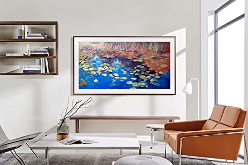 SAMSUNG 55-Inch Class QLED 4K The Frame LS03B Series, Quantum HDR, Art Mode, Anti-Reflection Matte Display, Slim Fit Wall Mount Included, Smart TV w/ Alexa Built-In (QN55LS03BAFXZA, Latest Model)