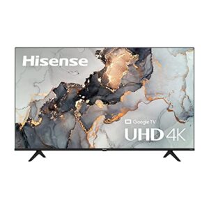 hisense a6 series 55-inch class 4k uhd smart google tv with voice remote, dolby vision hdr, dts virtual x, sports & game modes, chromecast built-in (55a6h, 2022 new model) black