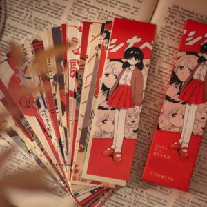 30 pcs Creative Japanese Style Bookmarks for Reading Tools Office School Supplies Cute Bookmark Stationery