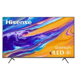 hisense uled 4k premium 75u6g quantum dot qled series 75-inch android 4k smart tv with alexa compatibility, 600-nit hdr10+, dolby vision & atmos, voice remote (2021 model)