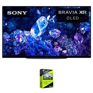 sony xr42a90k bravia xr a90k 42″ 4k hdr oled smart tv (2022 model) bundle with premium 4 yr cps enhanced protection pack