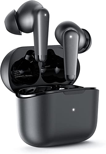 Wireless Earbuds ANC, Bluetooth 5.2 Active Noise Canceling Headphones Bluetooth Earbuds 32 Hours Cycle Playtime, Sport Earphones, Touch Control, Twins and Mono Modes, IPX7