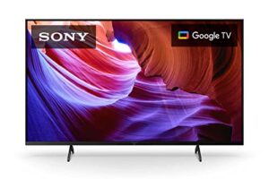 sony 43 inch 4k ultra hd tv x85k series: led smart google tv(bluetooth, wi-fi, usb, ethernet, hdmi) with dolby vision hdr and native 120hz refresh rate kd43x85k- 2022 model