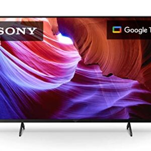 Sony 43 Inch 4K Ultra HD TV X85K Series: LED Smart Google TV(Bluetooth, Wi-Fi, USB, Ethernet, HDMI) with Dolby Vision HDR and Native 120HZ Refresh Rate KD43X85K- 2022 Model