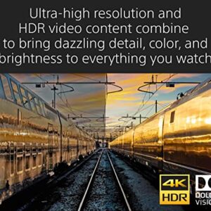 Sony 43 Inch 4K Ultra HD TV X85K Series: LED Smart Google TV(Bluetooth, Wi-Fi, USB, Ethernet, HDMI) with Dolby Vision HDR and Native 120HZ Refresh Rate KD43X85K- 2022 Model