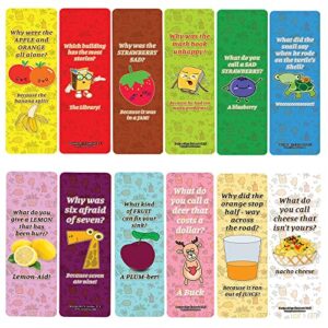 Creanoso Funny Jokes Lunchbox for Kids Bookmarks (10-Sets X 6 Cards) – Daily Inspirational Card Set – Interesting Book Page Clippers – Great Gifts for Adults and Professionals