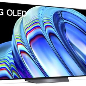 LG 65-Inch Class OLED B2 Series Alexa Built-in 4K Smart TV, 120Hz Refresh Rate, AI-Powered, Dolby Vision IQ and Dolby Atmos, WiSA Ready, Cloud Gaming (OLED65B2PUA, 2022) (Renewed)