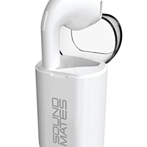 Tzumi SOUNDMATES Driver Mono Earbud, White