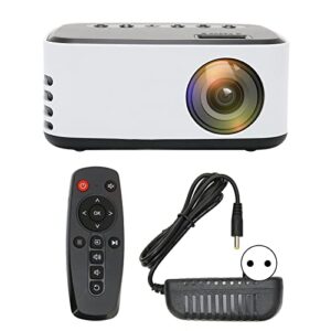 WiFi Projector 1080P Full HD 16-110in Large Screen LED Portable Outdoor Projector, 20000H Home Theater Movie Projector Compatible with HDMI, USB,AV,Laptop,Smartphone(US Plug)