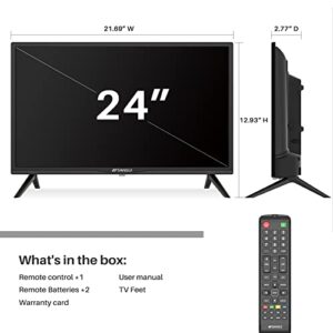 SANSUI ES24Z1, 24 inch HD (720P) LED TV with Built-in HDMI, USB, VGA