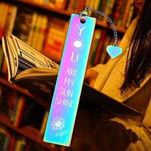 I'm Reading Funny Inspirational Bookmark Gifts for Women Girls Lovers Bookworm Sister Daughter Book Female Friend Friendship Gifts Sister Gifts