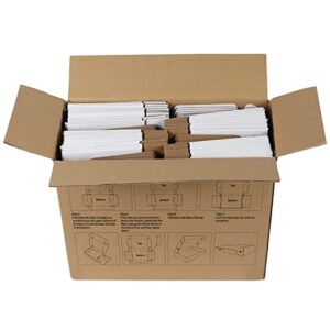 RLAVBL 9x6x2 Shipping Boxes Set of 50, White Small Corrugated Cardboard Box, Mailer Box