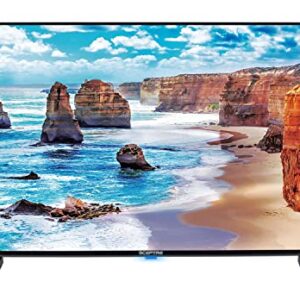 Sceptre Komodo 43" LED HDTV 3X HDMI 2.0 HDCP 2.2 VESA Wall Mount Ready, Metal Black 2018