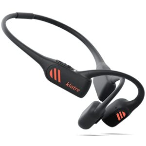 klatre open ear bone conduction headphones wireless bluetooth 【2023 version】 for running/cycling with sweat resistant&waterproof, sports headset outdoors with enc dual mics for clear calls-sunrise