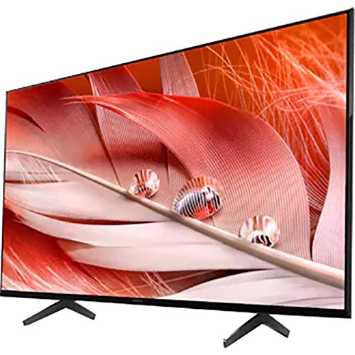 Sony XR50X90J 50-inch X90J 4K Ultra HD Full Array LED Smart TV Bundle with Premium 2 YR CPS Enhanced Protection Pack