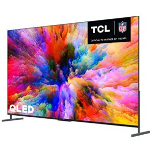 TCL 98" Class XL Collection 4K UHD QLED Dolby Vision HDR Smart Google TV – 98R754,Black