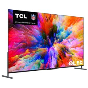 TCL 98" Class XL Collection 4K UHD QLED Dolby Vision HDR Smart Google TV – 98R754,Black