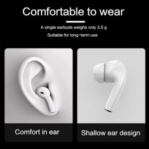 Wireless Earbuds, 30H Playtime AirProBluetooth5.3 Headphones with Charging Box, IPX7 Waterproof in-Ear Ear Buds, Clear Calls Built-in Microphone Stereo Touch Earphones, for iPhone Huawei Samsung