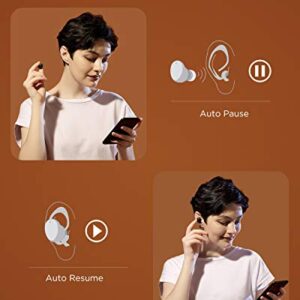 1MORE Colorbuds Wireless Earbuds Bluetooth 5.0 Headphone with Fast Charging, Qualcomm Chip IPX5 Waterproof Stereo in-Ear Earphones CVC8.0 Build-in Dual Mic ENC Auto Play/Pause, 22H