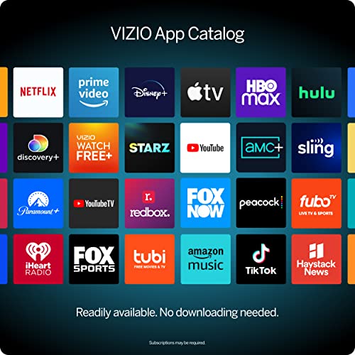 VIZIO 75-inch MQX Series 4K QLED HDR Smart TV with Dolby Vision, Active Full Array, 120Hz, WiFi 6E, AMD FreeSync Premium Pro, Bluetooth Headphone Capable & Alexa Compatibility, M75QXM-K03, 2023 Model