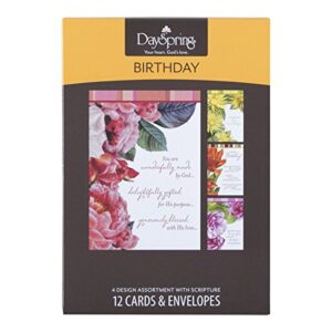 DaySpring - Inspirational Boxed Cards - Birthday - Beautiful Sentiments - 51743