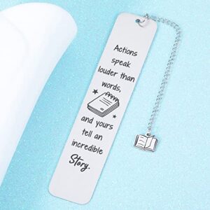 Inspirational Coworker Gifts for Women Men Friends Graduation Birthday Gift for Her Him Daughter Son Mothers Day Gifts for Mom Dad Teacher Appreciation Gifts for Women Men Bookmark for Teacher Student