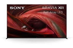 sony x95j 85 inch tv: bravia xr full array led 4k ultra hd smart google tv with dolby vision hdr and alexa compatibility xr85x95j- 2021 model , black