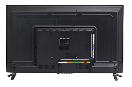 Sceptre Komodo 43-Inch 4K 3840x2160 UHD LED TV 4X HDMI 2.0 HDCP 2.2, Metal Black