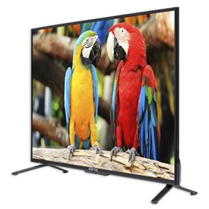 Sceptre Komodo 43-Inch 4K 3840x2160 UHD LED TV 4X HDMI 2.0 HDCP 2.2, Metal Black