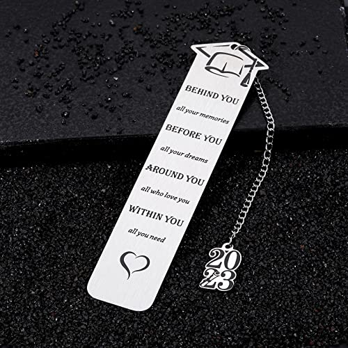 2023 Graduation Gifts for Him Her Bookmark Christmas Stocking Stuffers High School College Graduation Gifts for Son Daughter Women Men Nurse Class of 2023 Grad Gifts for Master Senior Students