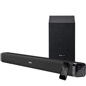 LG 65 Inch UP7000 Series 4K LED UHD Smart webOS TV Bundle with Deco Gear Home Theater Soundbar with Subwoofer, Wall Mount Accessory Kit, 6FT 4K HDMI 2.0 Cables and More