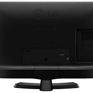 LG LCD TV 24" 1080p Full HD Display, Triple XD Engine, HDMI, 60 Hz Refresh Rate, LED Backlighting. - Black