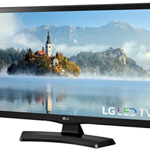 LG LCD TV 24" 1080p Full HD Display, Triple XD Engine, HDMI, 60 Hz Refresh Rate, LED Backlighting. - Black