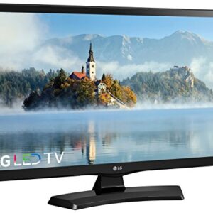 LG LCD TV 24" 1080p Full HD Display, Triple XD Engine, HDMI, 60 Hz Refresh Rate, LED Backlighting. - Black