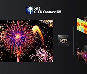 Sony XR55A95K 55" 4K BRAVIA XR HDR IMAX Enhanced Smart OLED TV with an Additional 4 Year Coverage by Epic Protect (2022)