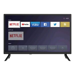 supersonic sc-2416stv 24″ dled hd smart tv with built in atsc & ntsc
